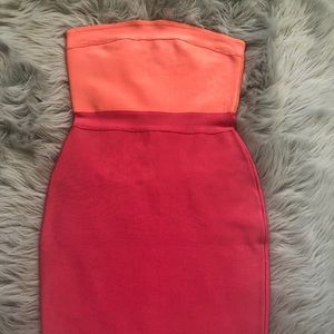 CELEB Boutique Strapless Bandage Dress